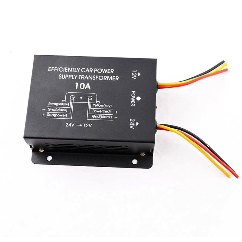 Inversor Conversor 10 Amp De 24v A 12v