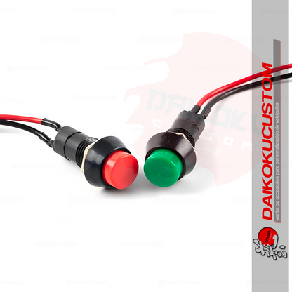 Boton Pulsador Redondo Switch 1c Eco