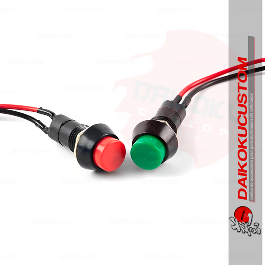 Boton Pulsador Redondo Switch 1c Eco