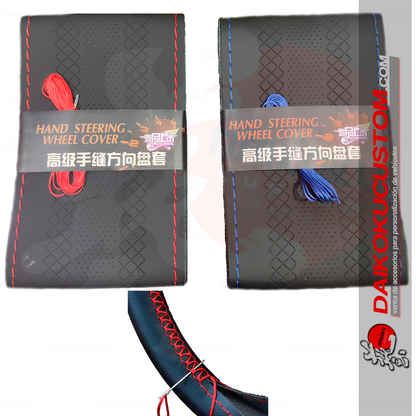 Cubre Volante Cosido Eco Cuero Premium
