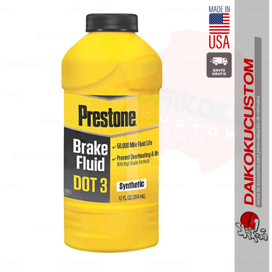 Líquido De Freno Prestone Dot3 354ml