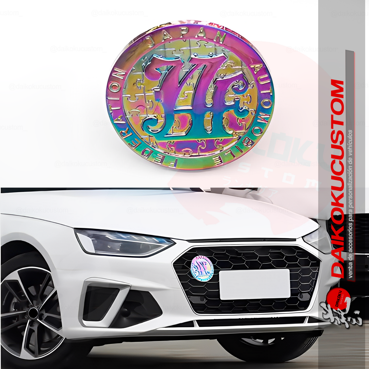 Emblema Apernado Jdm Federacion Tornasol