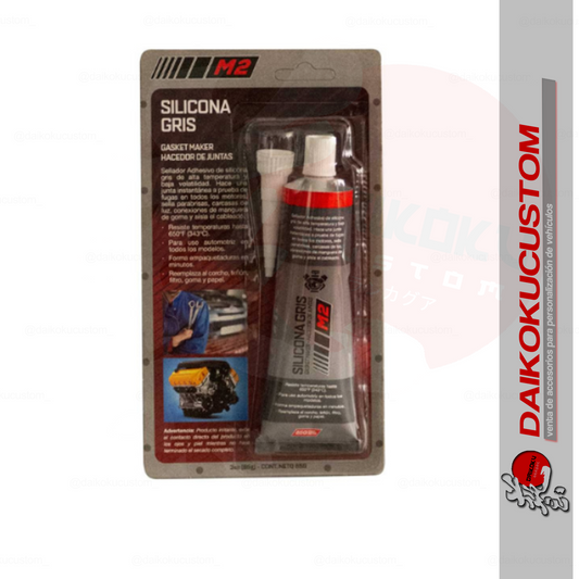 Silicona Gris RTV Premium 85grs