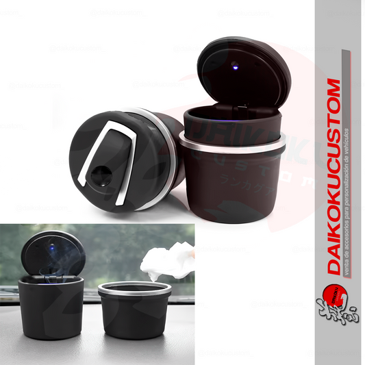 Cenicero Multiuso Con Porta Vaso (H42-32)