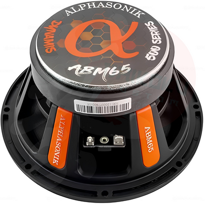 Parlantes Medios 6.5 Alphasonik 600w Abm65 (Par)