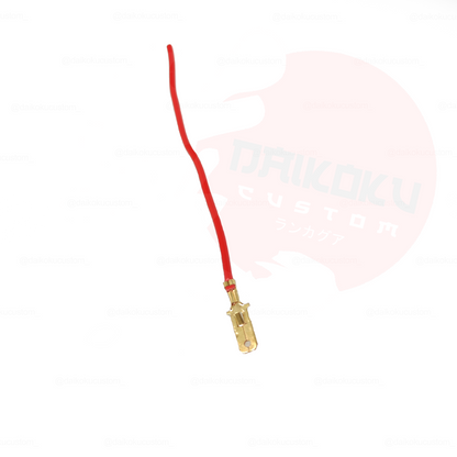 1 Terminal Macho Plano + Cable