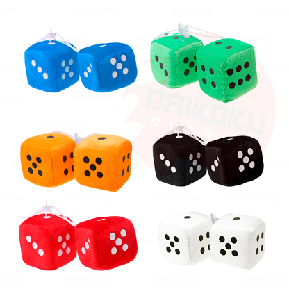 1 Dados Colgantes Chupón Diferentes Colores