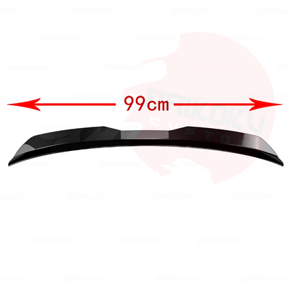 Lip Maletero Negro Brillante Con Curva Fijo 99,5cm Adhesivo