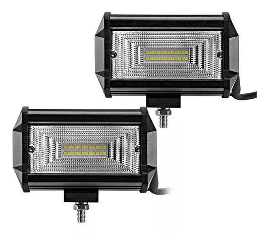 Neblineros Led 72w Rectangular Blanco Expansion M1 X2