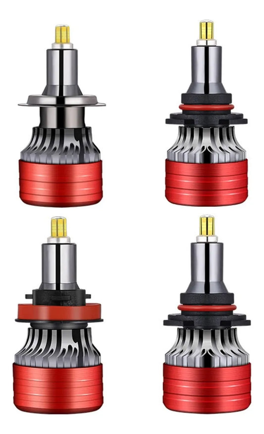 Kit Luces Turbo Led (Foco Lupa) Canbus 360° 20000lm Diferentes Modelos
