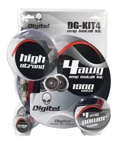 Kit Cables Amplificador 4gkt Digitel