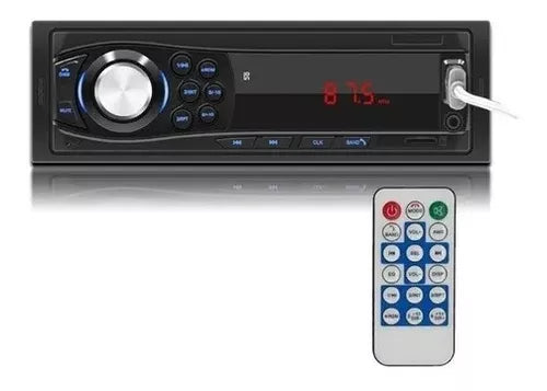 Radio Panel Incorporada Bluetooth 1 Din Universal