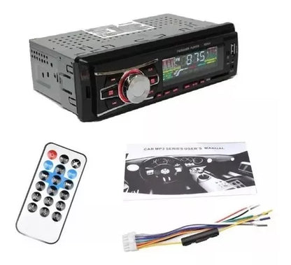 Radio Panel Incorporada Bluetooth 1 Din Universal