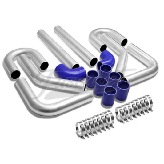 Kit Cañerias Intercooler De 2.5" Aluminio