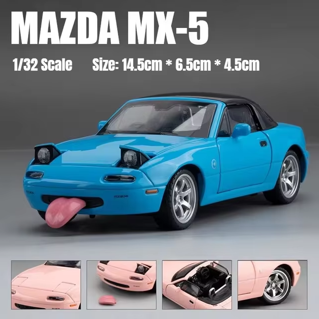 Auto Escala 1:32 Sonido Luz Mazda Miata Mx-5