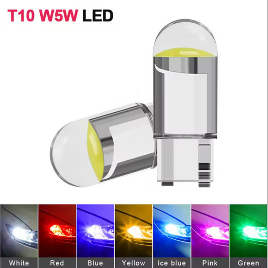 1 Ampolleta Led T10 De 1 Led Acrilico Transparente