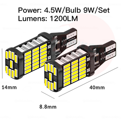1 Ampolleta T15 45 Led Canbus Colores