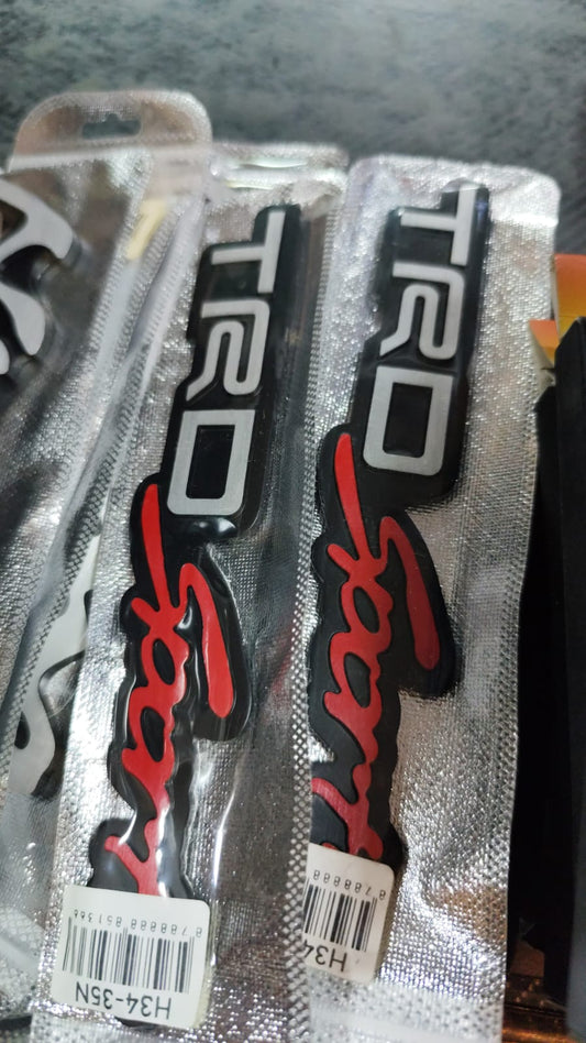 Emblema Adhesivo TRD Sport Pro H34-35n