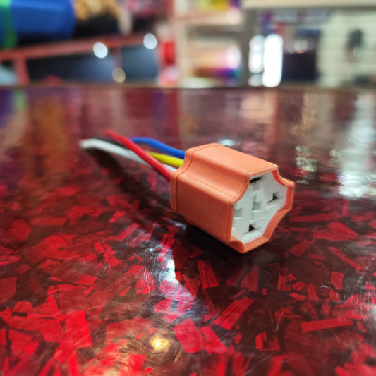 Porta Toma Relay Conector 5 Pin + Cable 9cm