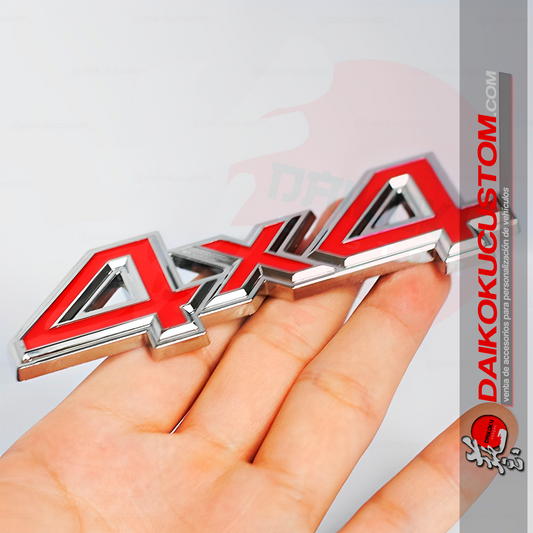 Emblema Adhesivo Trasero 4x4