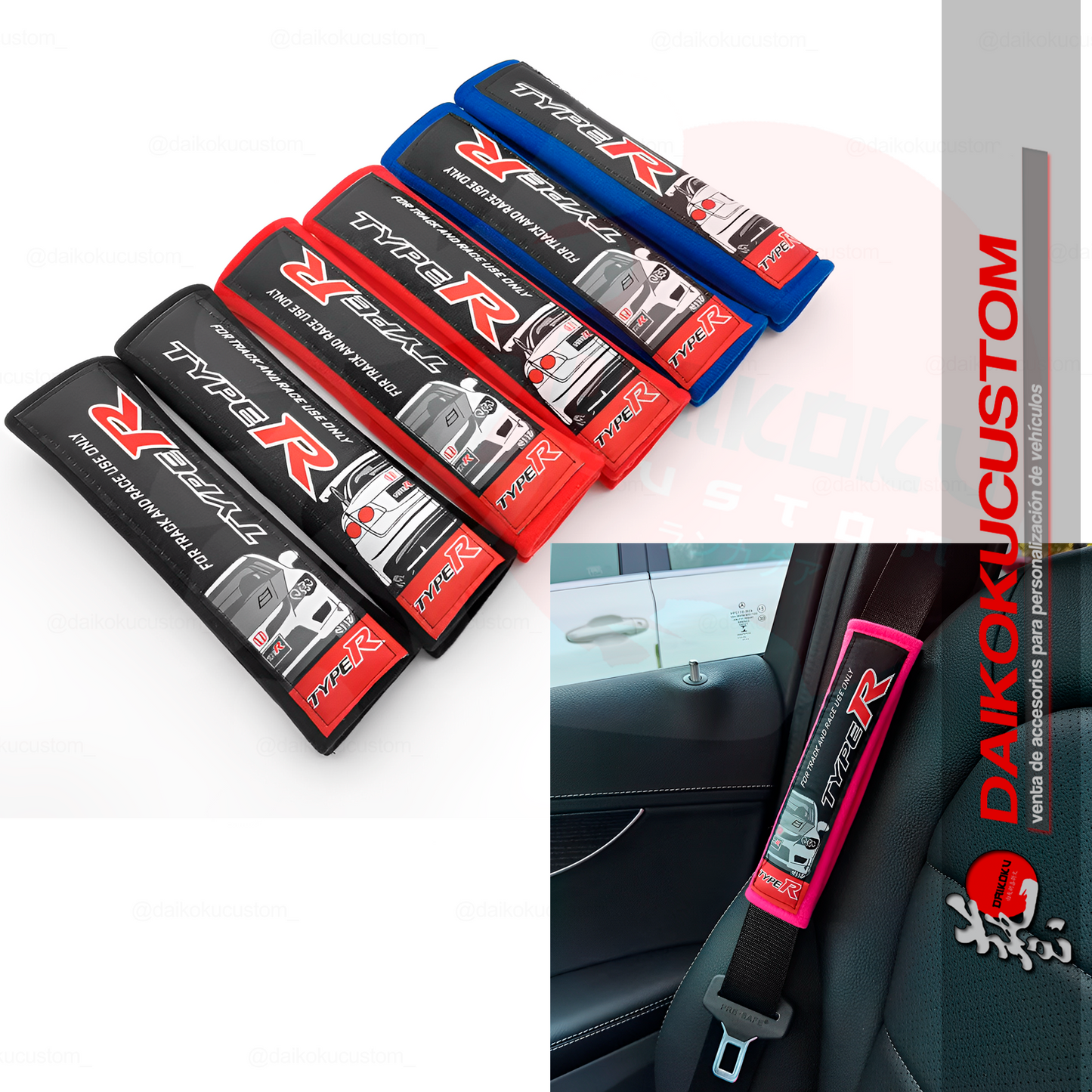 Cubre Cinturon Type-R X2 (Par)