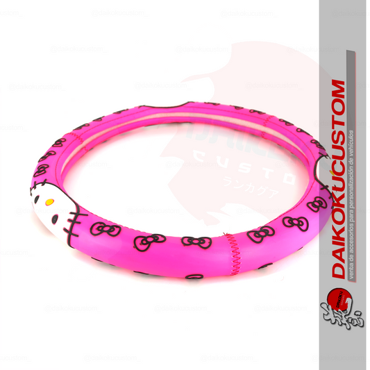 Cubre Volante PRO Grueso Hello Kitty (H19)
