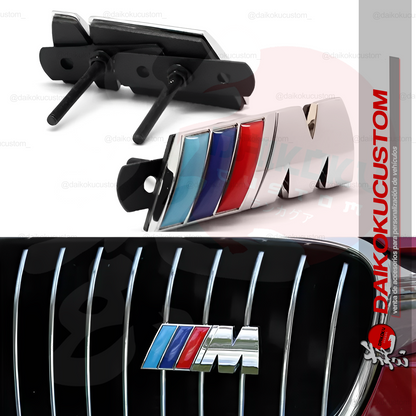 Emblema Apernado Frontal Bmw Celeste