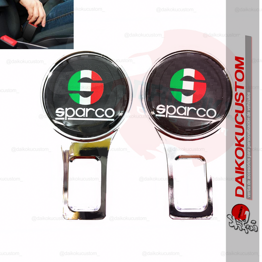 Silencia Cinturon Broche Sparco X2