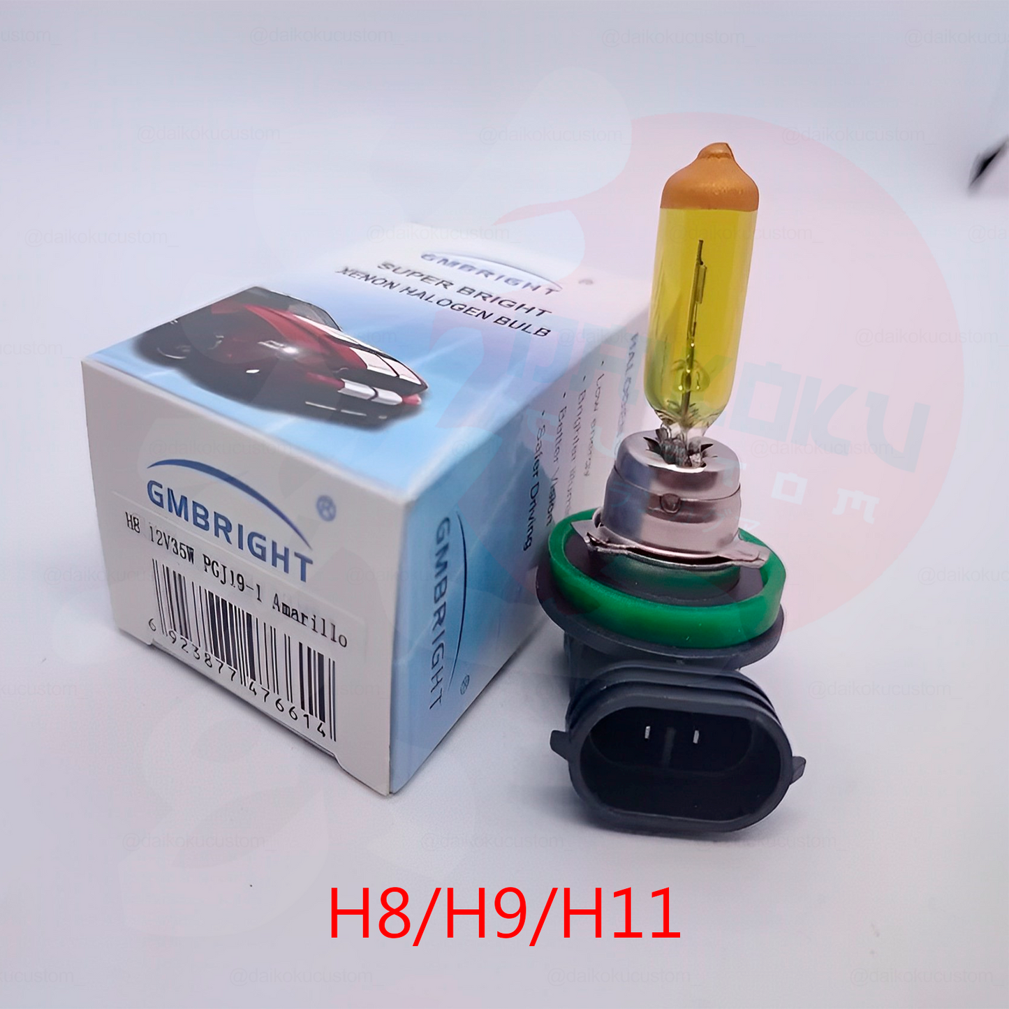 1 Ampolleta Halogena Amarilla (3000k)