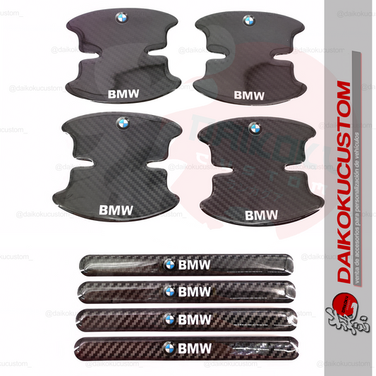 Protector Manilla + Tope Puerta Bmw 8pcs Adhesivo