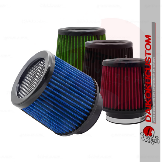 Filtro Conico Tipo Panal S/M Universal 3"
