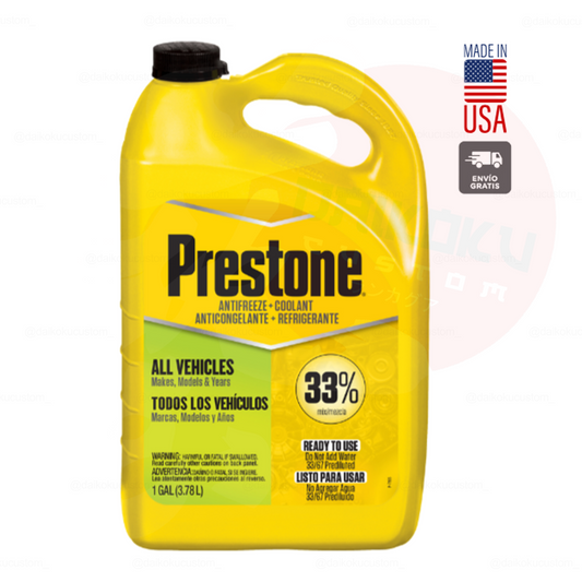 Agua Coolant Prestone 33% 3.7lts