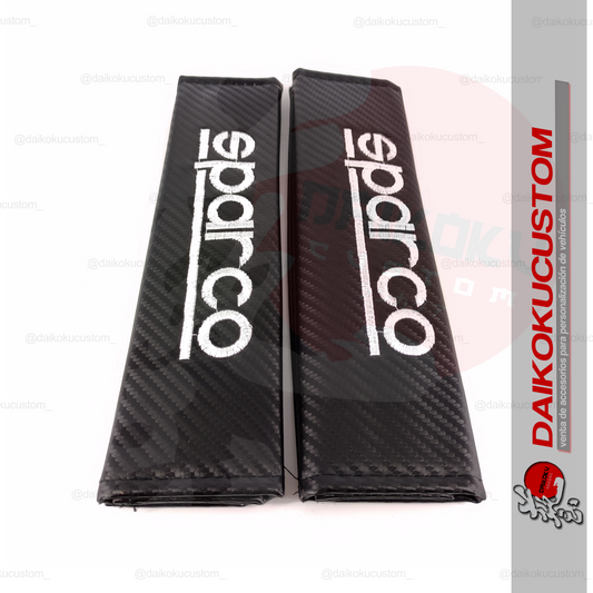 Cubre Cinturon Sparco Negro H27-5 X2 (Par)