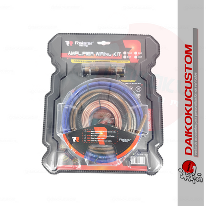 Kit Cables Amplificador 6gkt Raistar Y32002