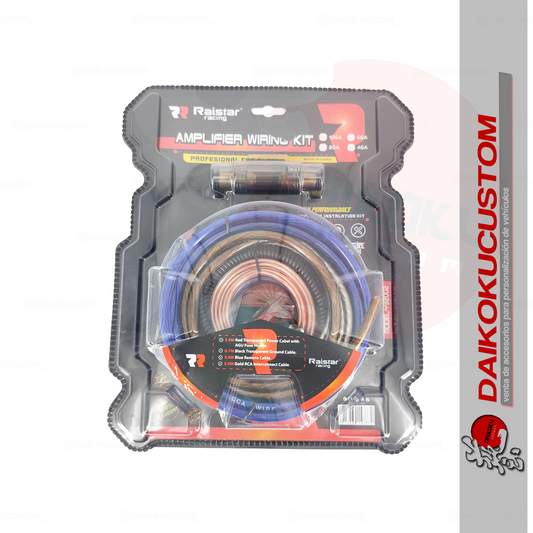 Kit Cables Amplificador 6gkt Raistar Y32002
