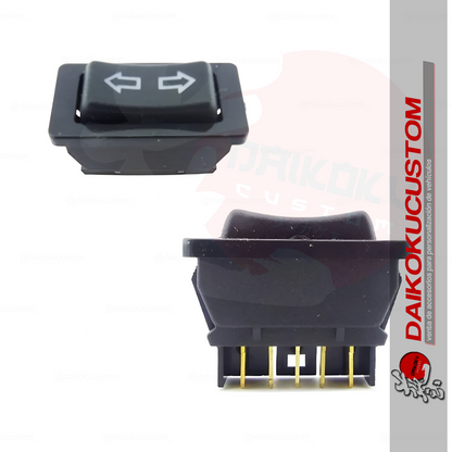 Boton Interruptor Alzavidrio 5 Pin (Repuesto) H53-44