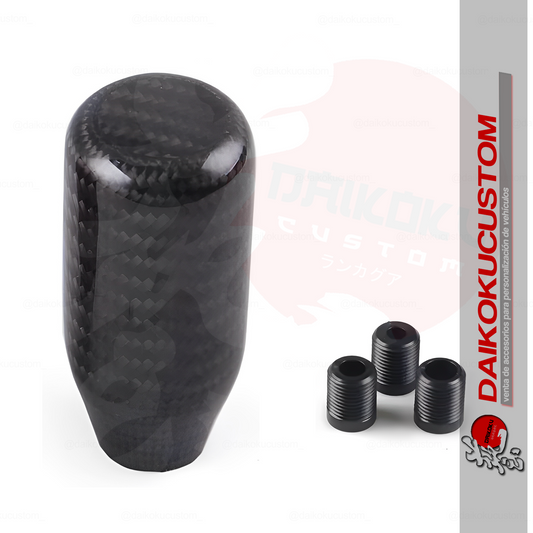 Pomo Carbono Clasico Corto H54-30 70mm
