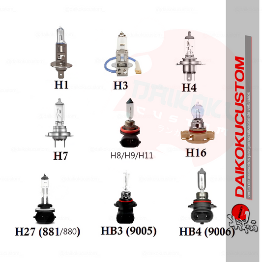 1 Ampolletas Halogena