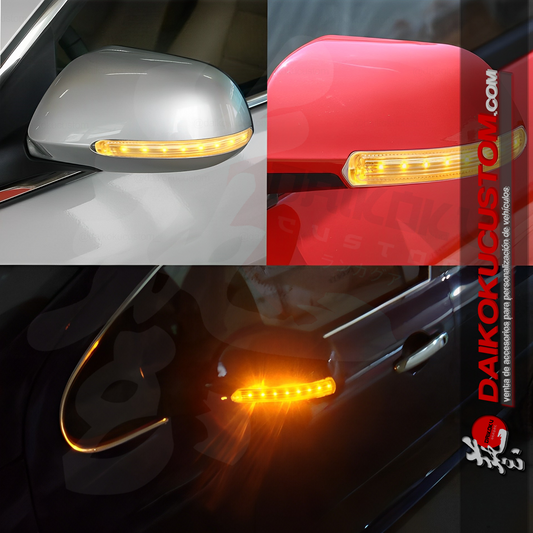 Intermitente Led Espejo Retrovisor Adhesivo