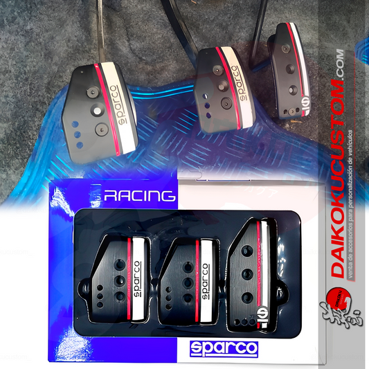 Cubre pedal sparco negro