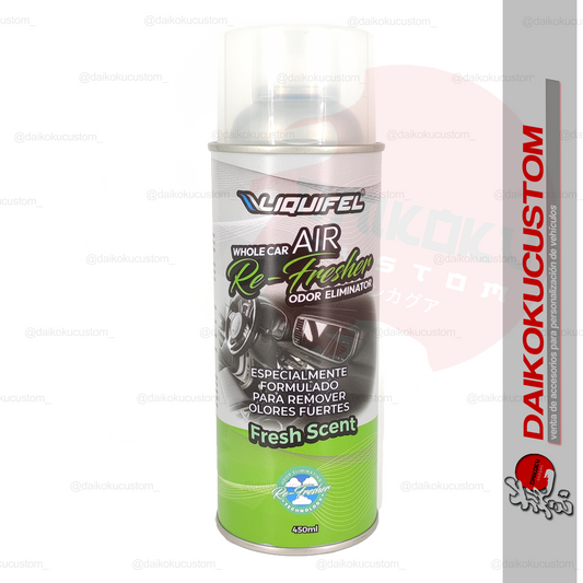 Eliminador Olor Spray Aerosol (Air-Fresher) 450ML Liquifel