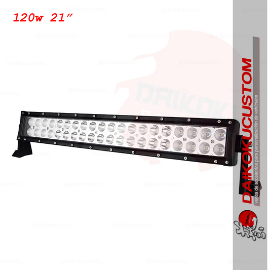 Barra Led Doble Fila 120w 60cm 21"