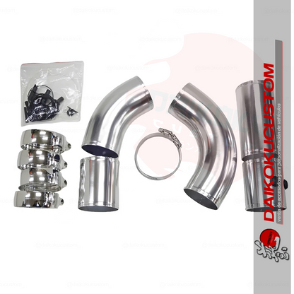 Kit Induccion Aire Armable 3" (No Incluye Union Silicona)