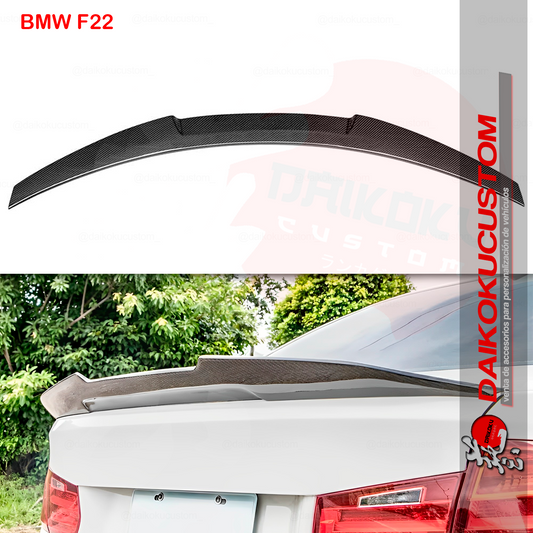 Aleron Lip Spoiler Plastico Abs BMW F22 Tipo Carbono