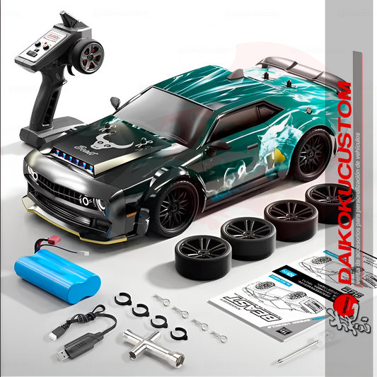 Auto Rc Muscle Car (Beast) Pro Tipo Dodge 1:16