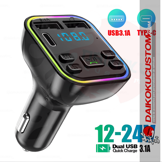 Receptor Transmisor RGB G38 Bluetooth 3.1a 12-24v Cenicero 11827