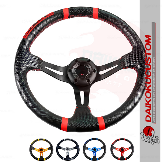 Volante Deportivo Drifting (2 Linea / Carbono) Colores