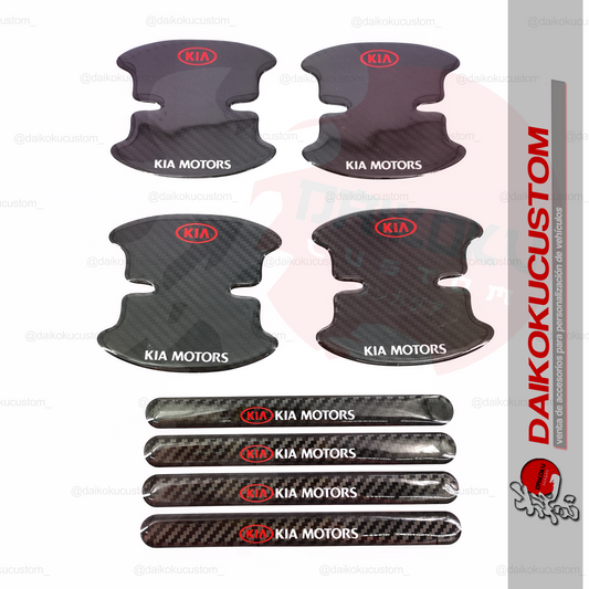 Protector Manilla + Tope Puerta Kia 8pcs Adhesivo
