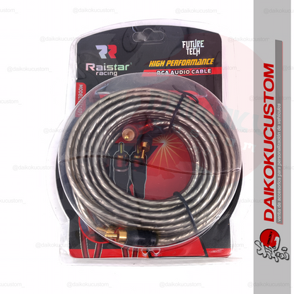 Cable Rca 2x2 De 5mt Blister