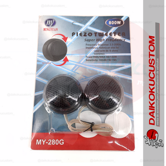 Tweeters X2 Mingyuan My-280g 800w Blister